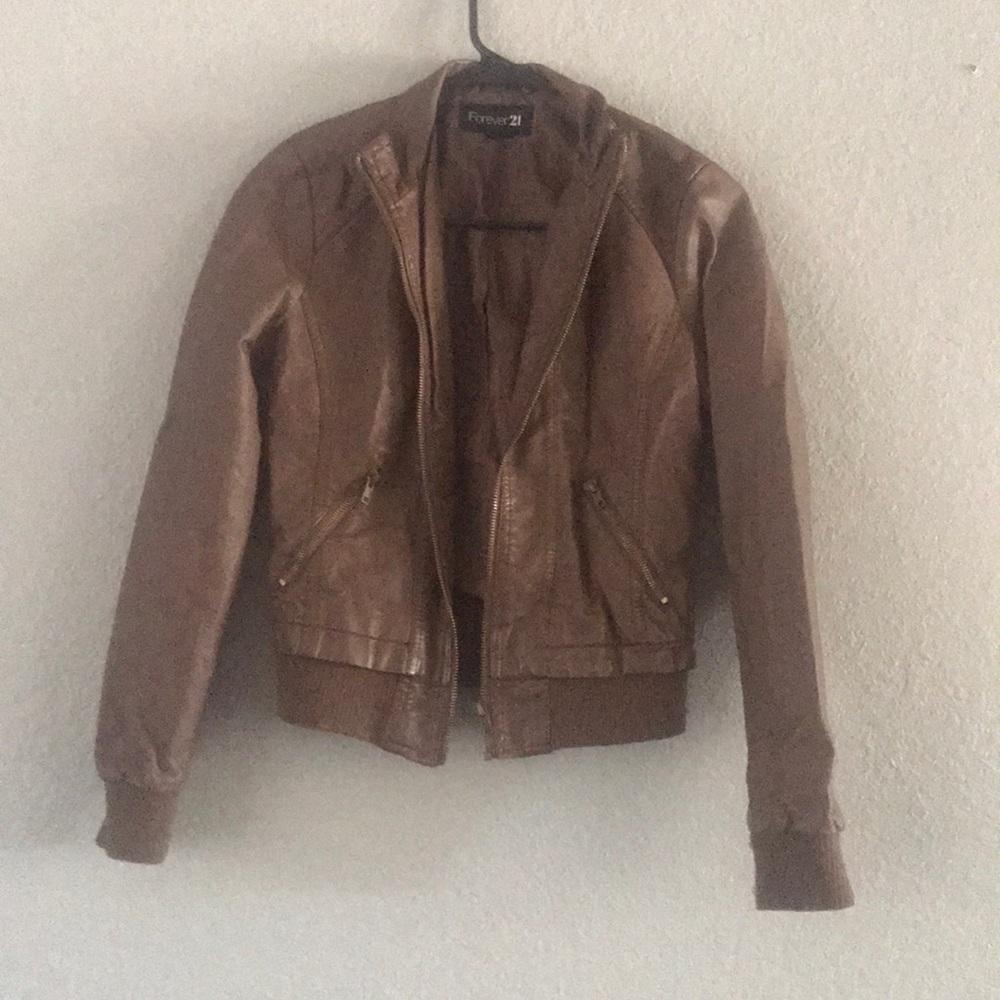 Leather jacket